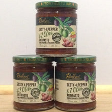 Load image into Gallery viewer, Rootham's Zesty Four Pepper & 2 Olive Antipasto