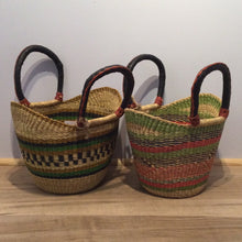 Load image into Gallery viewer, Naana’s Handwoven Market Baskets - small