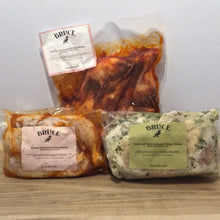 Load image into Gallery viewer, Marinated Whole Flattened Chicken from Bruce Wine Bar (4 varieties)