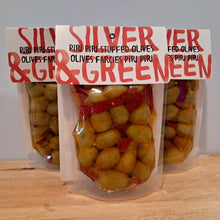 Load image into Gallery viewer, Silver & Green Olives