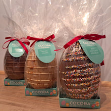 Load image into Gallery viewer, Cocoba Chocolate Easter Egg (3 options)