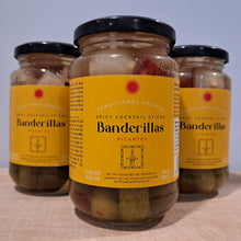 Load image into Gallery viewer, Triana Olive & Pickle Banderillas Picantes/ Spicy Cocktail Sticks 🇪🇸