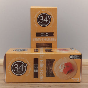 34° Crackers (7 varieties, including GF)