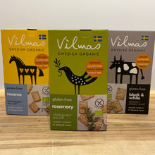 Load image into Gallery viewer, Vilmas Swedish organic gluten-free crackers (3 options)