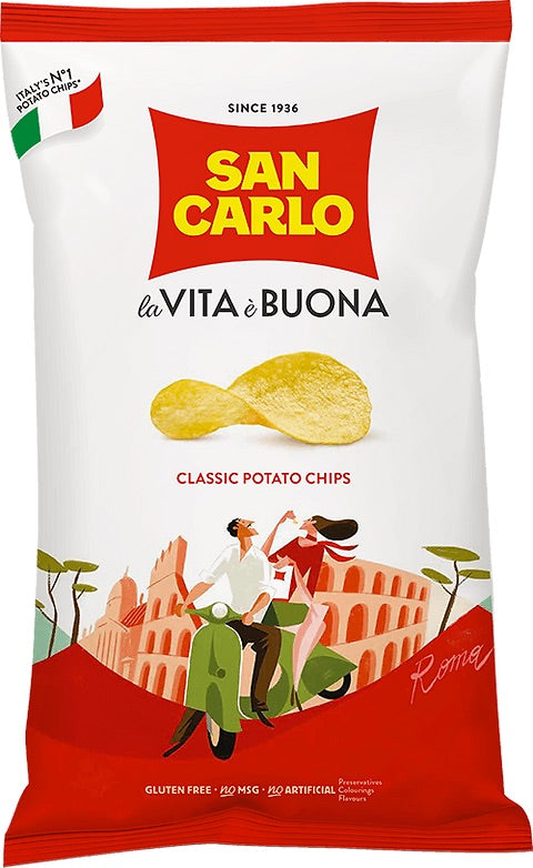 San Carlo Potato Chips 🇮🇹