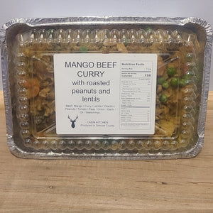 Mango Beef Curry (Gluten Free)