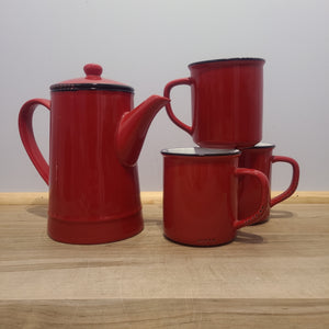 Enamel Look Collection - Red