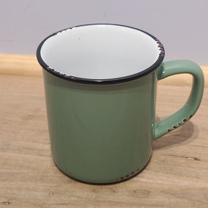 Enamel Look Mug (3 colours)