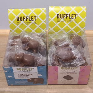 Dufflet Basket of Milk Chocolate Animals