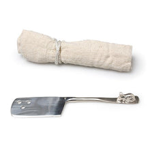 Load image into Gallery viewer, &quot;Squeak&quot; Cheese Board Utensils with Mouse on Handle
