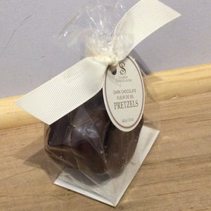 Dark Chocolate Fleur de Sel Pretzels Bag (3 pcs)