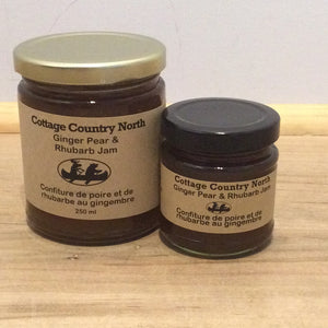 Cottage Country North Ginger, Pear & Rhubarb Chutney