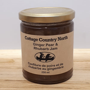 Cottage Country North Ginger, Pear & Rhubarb Chutney