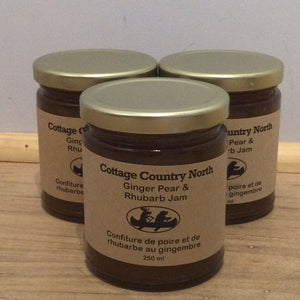 Cottage Country North Ginger, Pear & Rhubarb Chutney