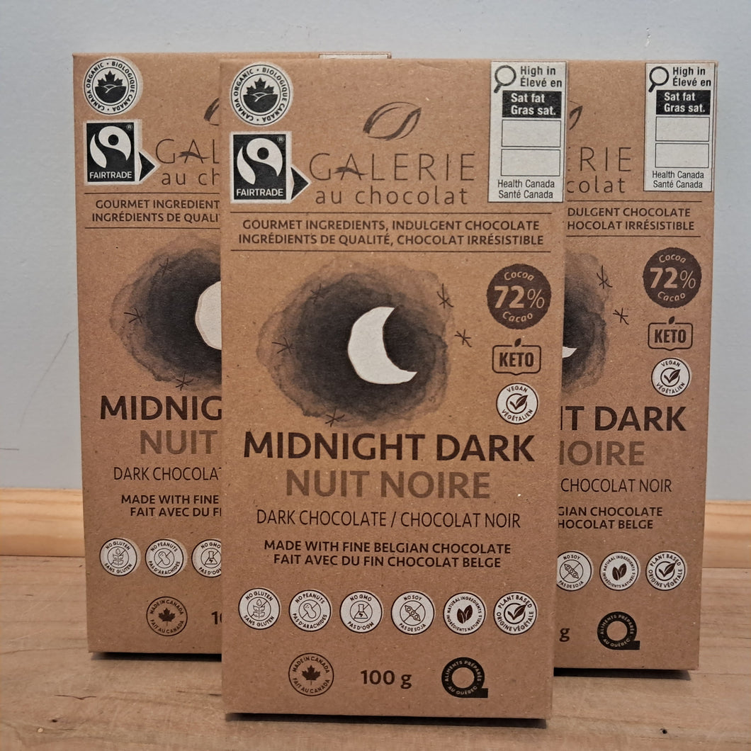 Galerie au Chocolat Organic Fairtrade Chocolate Bars