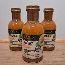 Load image into Gallery viewer, Rootham&#39;s Niagara Peach Ghost Pepper Sauce
