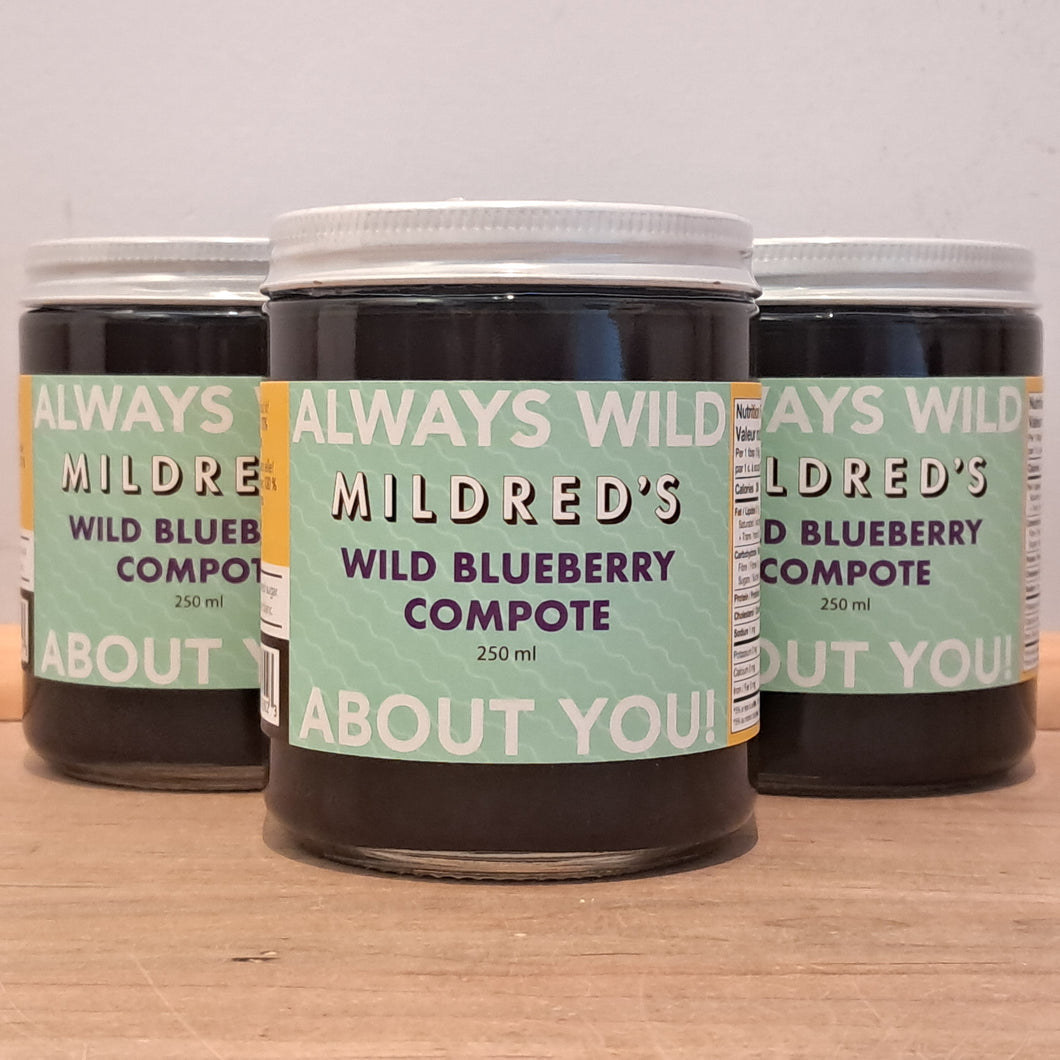 Mildred's Wild Blueberry Compote