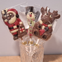 Load image into Gallery viewer, Ickx Belgian Chocolate Christmas Lollipop
