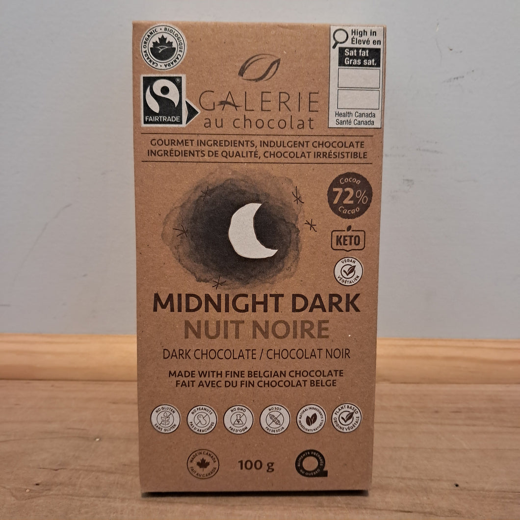 Galerie au Chocolat Organic Fairtrade Chocolate Bars
