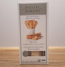 Load image into Gallery viewer, Organic Sourdough Crackers - Rustic Bakery (3 varieties)
