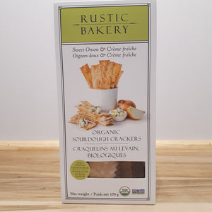 Organic Sourdough Crackers - Rustic Bakery (3 varieties)