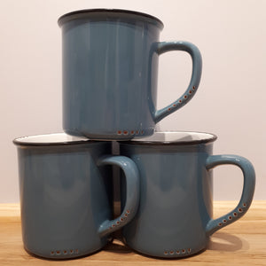 Enamel Look Mugs