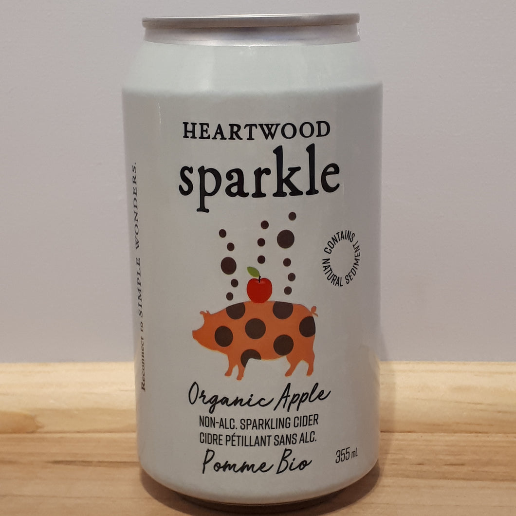 Heartwood Sparkle Organic Apple Cider
