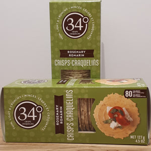 34° Crackers (7 varieties, including GF)