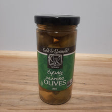 Load image into Gallery viewer, Tipsy Jalapeño Olives from Sable &amp; Rosenfeld
