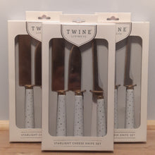 Load image into Gallery viewer, Starlight Cheese Knife Set by Twine
