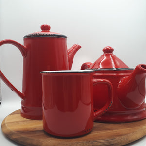 Enamel Look Collection - Red
