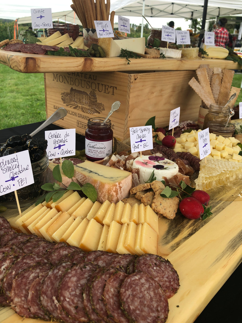 Cheese & Charcuterie Catering Boards from $100 to $300