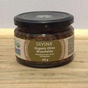 Divina Organic Olive Bruschetta