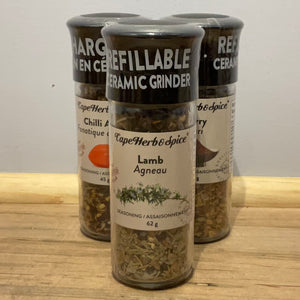 Cape Herb Seasoning Grinders - small size