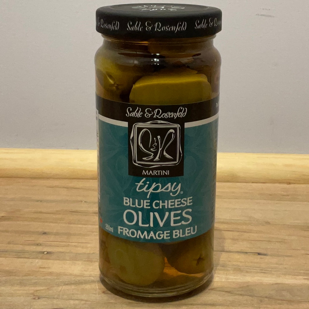 Tipsy Blue Cheese Olives from Sable & Rosenfeld