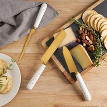 Load image into Gallery viewer, Starlight Cheese Knife Set by Twine

