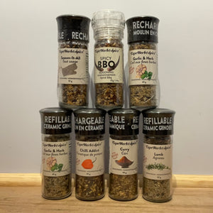 Cape Herb Seasoning Grinders - small size