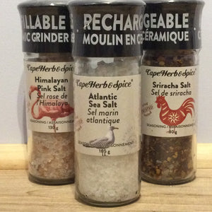 Cape Herb Salt Grinders - small size