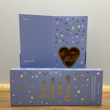 Load image into Gallery viewer, Saxon Milk Chocolate Toffee Bar Greeting Card
