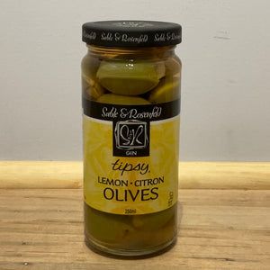 Tipsy  Gin Lemon Olives from Sable & Rosenfeld
